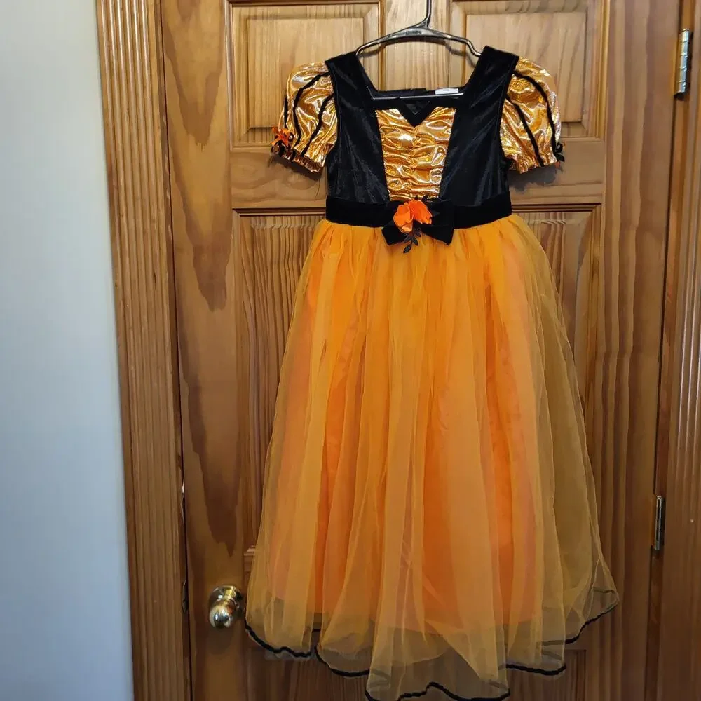 Halloween Costume Hyde and Eek Kids' WITCH Costume Dress girls size Small